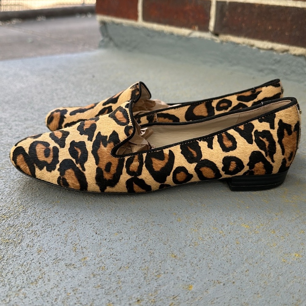 Sam Edelman kalinda loafer leopard preowned narrow